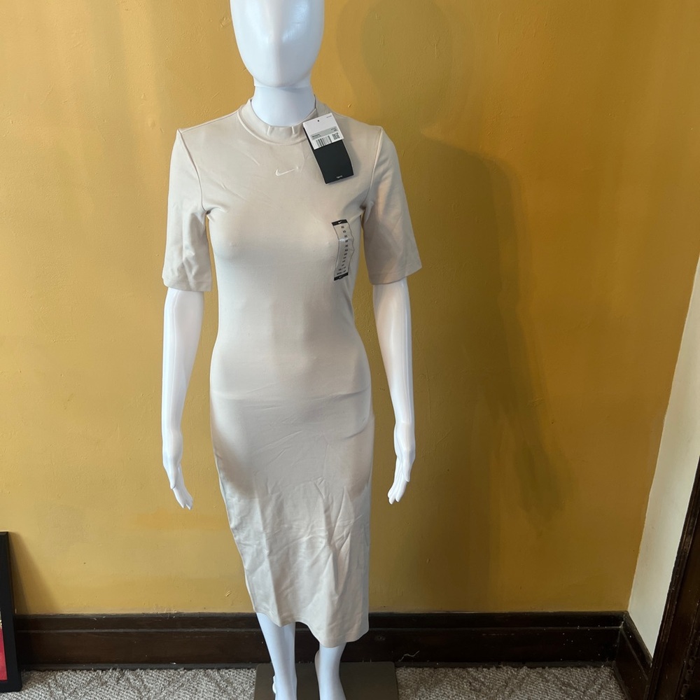 Nike Women's Cream Midi Dress